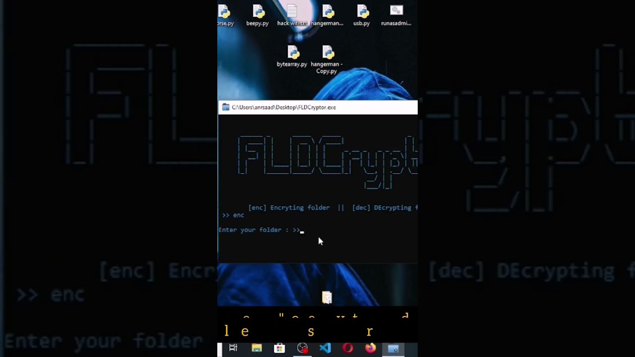 Python: Encrypting folders (🔐)