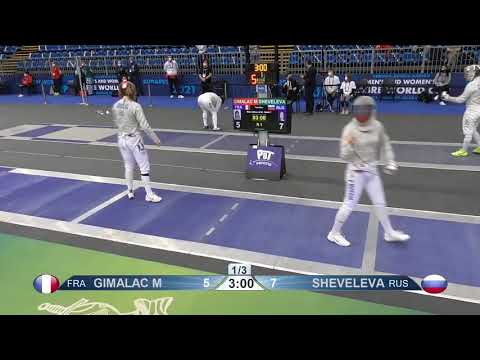 Budapest 2021 SWS - L64 - Gimalac FRA v Sheveleva RUS