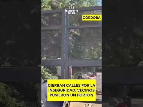 INSEGURIDAD EN VILLA ALLENDE (CÓRDOBA)