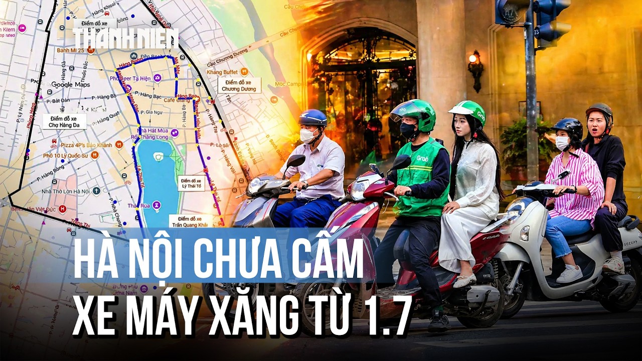 Hà Nội chưa cấm xe máy xăng cá nhân trong vùng phát thải thấp từ 1.7