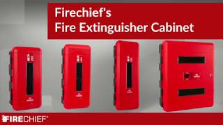 The Firechief Extinguisher Cabinet Range