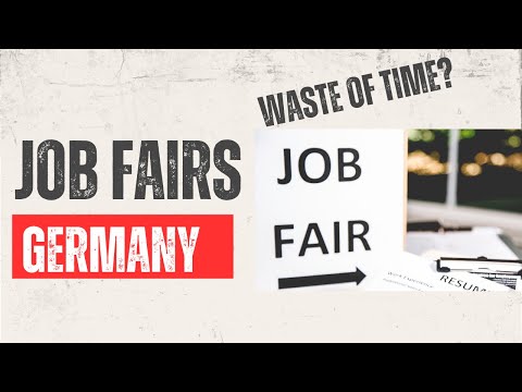 Job Fairs in Germany - Waste of time or not?