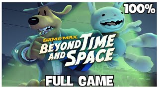 Sam &amp; Max Beyond Time And Space 100% Full Gameplay Walkthrough + All Achievements (No Commentary)