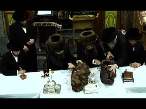 Sadiger rebbe London yurtzeit tish 5781 (1)