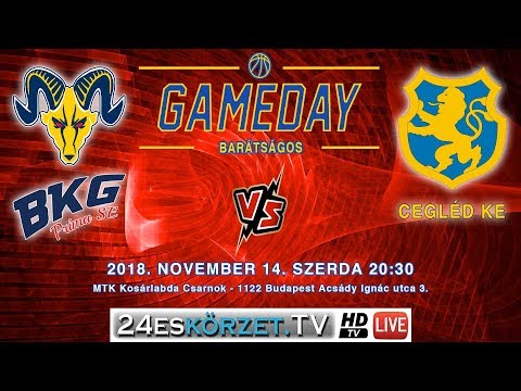 BKG Prima-SE - Cegléd KE férfi felnőtt barátságos kosárlabda mérkőzés