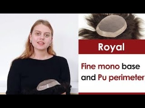 Royal: Fine Mono with PU Perimeter Men’s Hairpiece | Lordhair