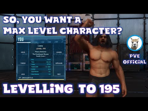 Levelling to 195 on Ark Survival Ascended - Official PVE - OSD XP Method