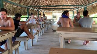 preview picture of video 'Lunch time on Iguanas Island in Trinidad, Cuba'