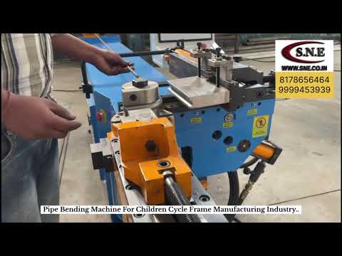 Pipe Bending Machine for Children’s Cycle Frame Manufacturing | High Accuracy & Smooth Bends