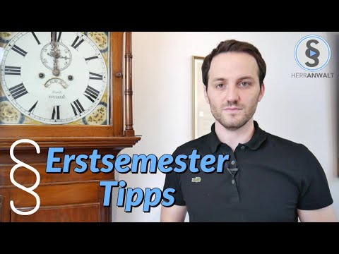 Tipps für Erstsemester Jura Studenten - Meine 3 Anfängerfehler | Jurastudium #8 | Herr Anwalt