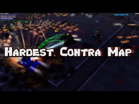 HARDEST CONTRA X MAP EVER -  Laser General Challenge Remake by Burakki (Hard Mode) Solo Run