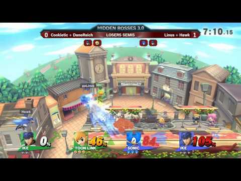 Hidden Bosses 3.0  LOSERS SEMIS - Cookietic + DaneReich vs Linus + Hawk
