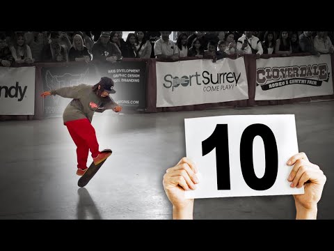 Freestyle Skateboarding World Champion Perfect Run (2023)