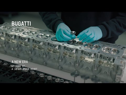 BUGATTI – A NEW ERA: A 16-Cylinder Heart​