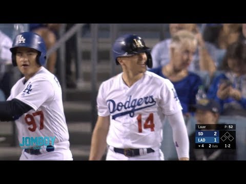The Dodgers and Padres play through an earthquake, a breakdown