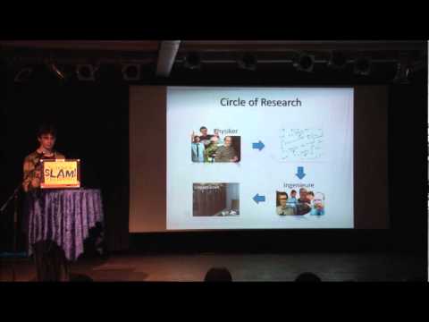 Tobias Pfaff - 2. Platz beim 2. Freiburger Science Slam - 17.01.2011