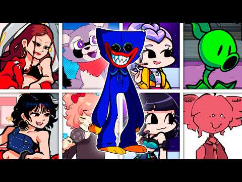 Playtime but Different Characters Sing It 🎶 (FNF Playtime but Everyone Sings It)