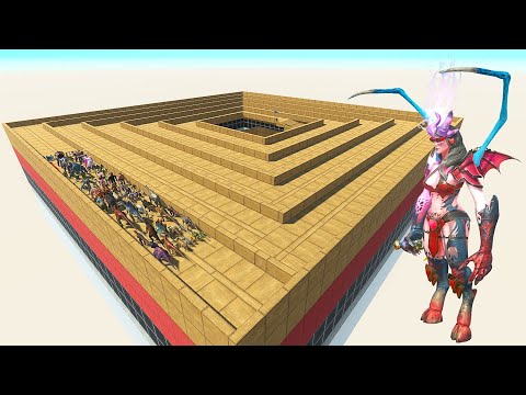 ESCAPE FROM ALIEN KOZAROG: EVIL QUEEN - ARBS Animal Revolt Battle Simulator