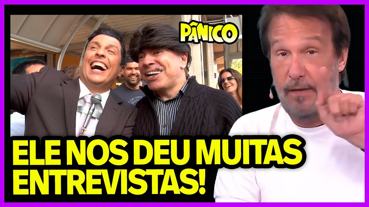 PÂNICO FAZ HOMENAGEM EMOCIONANTE PARA SILVIO SANTOS