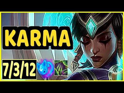 KARMA VS ZILEAN - 7/3/12 KDA SUPPORT GAMEPLAY