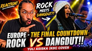 Download lagu EUROPE’S “The Final Countdown” Went DANGDUT?! 😳🔥 | Yuli Asiska (KDI) ROCK Cover Reaction mp3