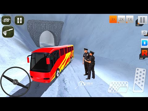 Modern Bus Simulator New Parking Games - Bus Games☺🚃 || Gameplay 34 || Flash Games Zone