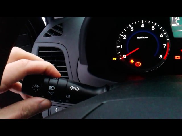 Как Работают Фары На Хендай Солярис