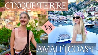 CINQUE TERRE vs. THE AMALFI COAST (Coastal Italy Comparisons)