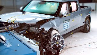 2024 Rivian R1T electric pickup truck – Crash Test