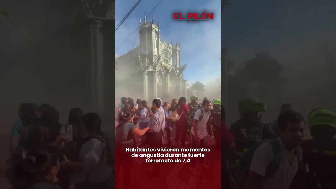 Videos: Terremoto sacudió a Colombia este lunes 10 de agosto