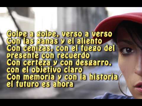 Ana Tijoux-SHOCK-LETRA.