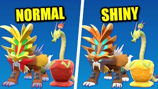 Pokémon Scarlet & Violet: The Indigo Disk - All Shiny Pokémon (Comparison)