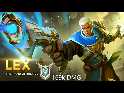 Paladins Master Ranked Match. Lex "death hastens" 169k DMG