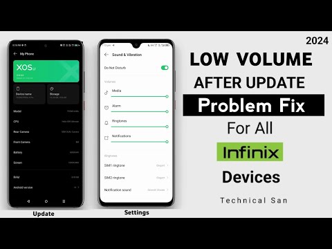 Infinix Low Volume After Update Fix in All Smart, Hot, GT, Zero, Note Series | 100% Working 2024 🔥