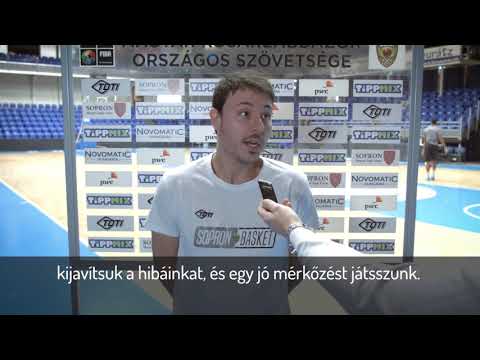 2019.01.27. CMB CARGO UNI Győr - Sopron Basket, beharangozó