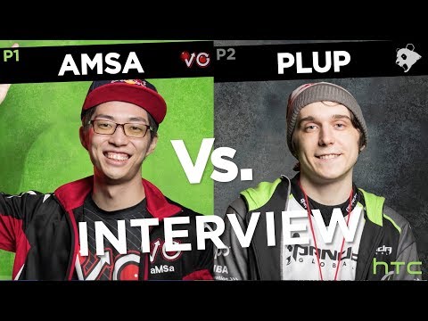 "Yep, I'm losing, it's over..." Plup vs. Amsa Interview at Genesis 6 | HTC Esports