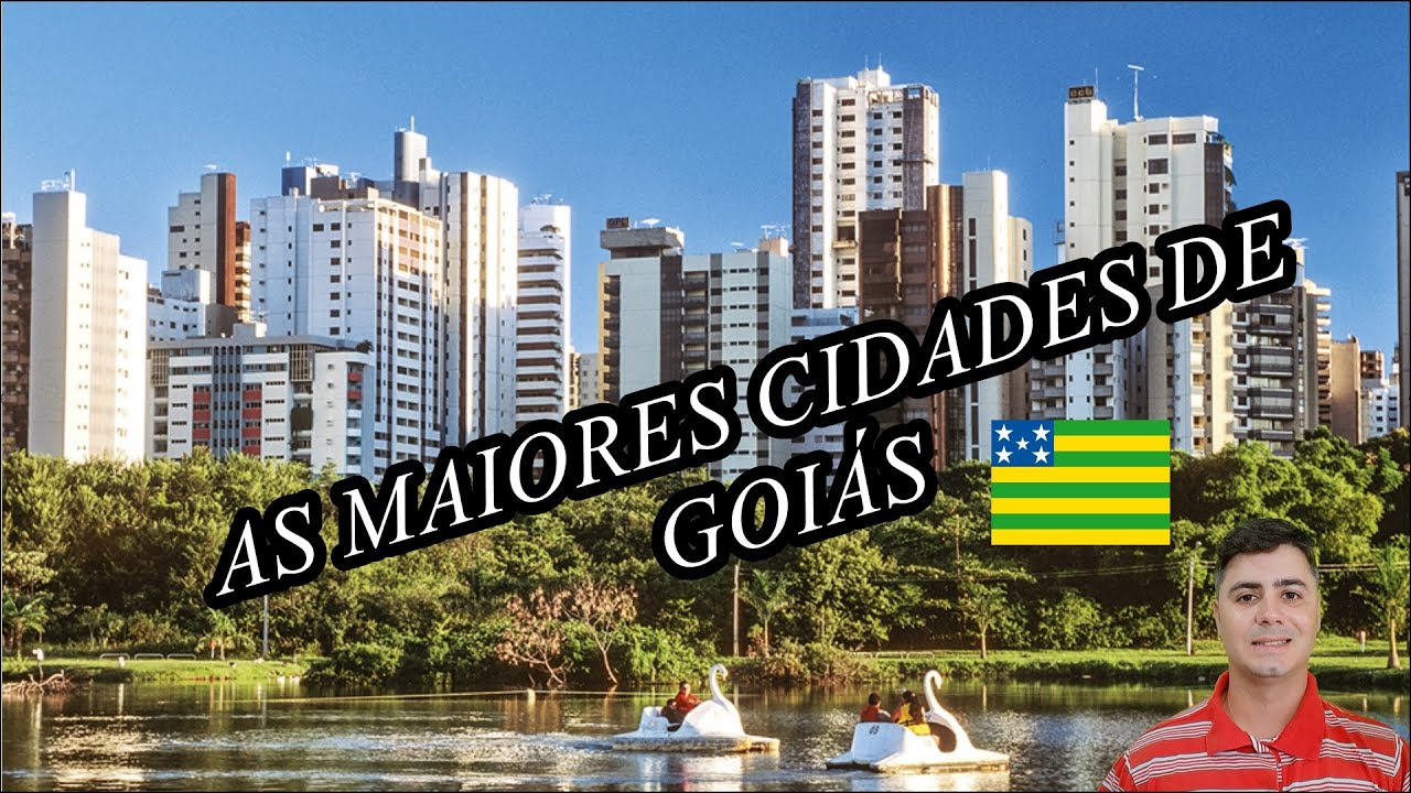 As 30 maiores cidades de Goiás em população 2023