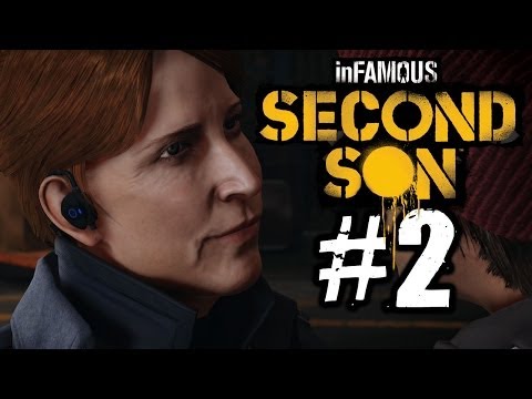 Infamous Second Son Walkthrough Part 2 - Evil Red-Headed Bitch [PS4 Gameplay]