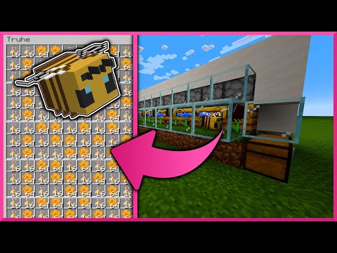 Build an ingenious automatic bee farm in Minecraft (1.21)