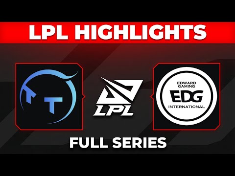 TT vs EDG Highlights ALL GAMES | LPL 2026 Split 1 | TT Gaming vs EDward Gaming by Onivia