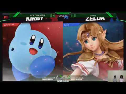 qwertz143 (Kirby) vs koko (Wario/Zelda) - Smash Ultimate @ LXG - Losers Semis