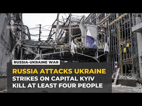 Russian strikes kill four in Kyiv as Zelenskyy seeks US air defence