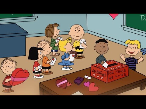 ❤️valentine's day beats❤️ feat. charlie brown, lucy, snoopy | 2 hour feel good lofi hip hop mix