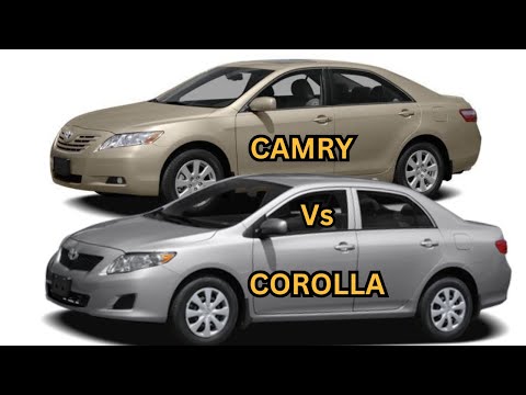 TOYOTA CAMRY OR TOYOTA COROLLA WHICH IS THE BEST