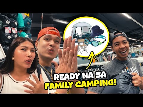 EXCITED NA KAMI! MAY MGA GAMIT NA PARA SA FAMILY CAMPING! | Jacq Tapia