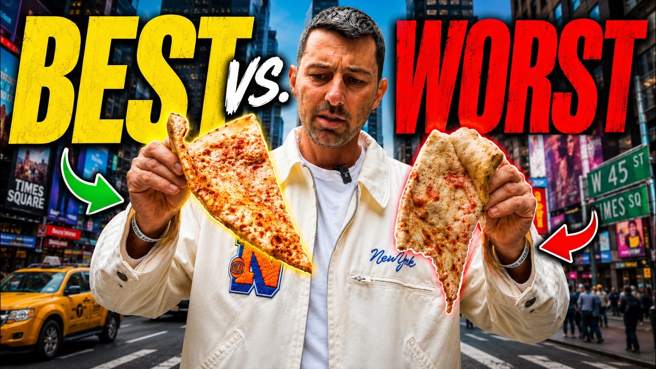 I Tried ALL CHEAPEST Pizza SLICES in NYC (You Won't Believe #1)