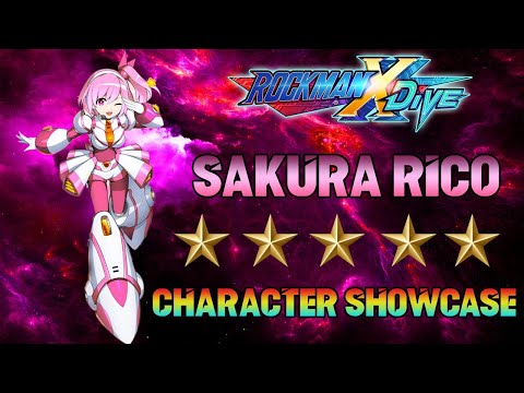 MegaMan X DiVE - Sakura Rico 5* Character Showcase