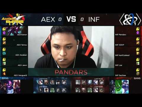 Pro Gaming Series 2017 Summer Split Week 2 Day 2 - AEX vs INF