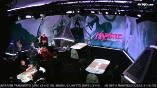 2015 Magic World Championship Round 7 (Modern): Owen Turtenwald vs. Joel Larsson