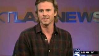 Sam Trammell on KTLA - juin 2010